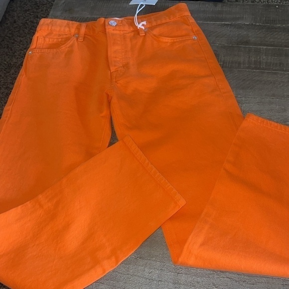 FRAME
Le Slouch High Waist Straight Leg Jeans -
Orange Crush - Picture 8 of 14